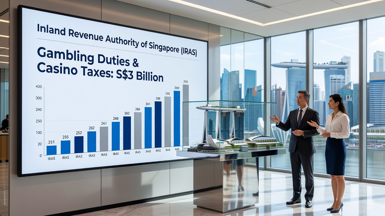 Detailed view of Singapore integrated resort operations and tax reporting